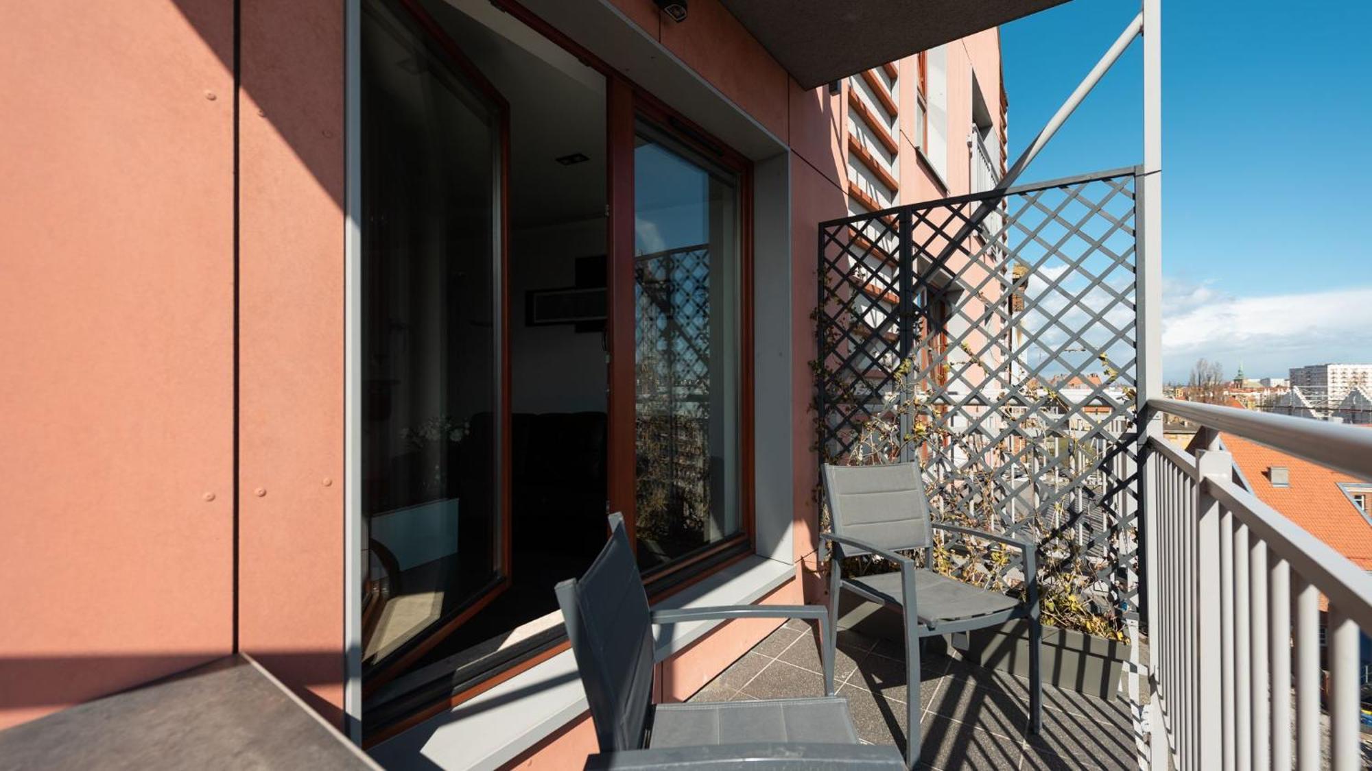 Flatbook Apartments Waterlane Island Spa With Riverview Danzig Exterior foto